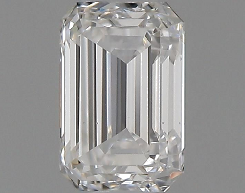 0.37 carat F-VS2 Natūralus Emerald Deimantas (1)