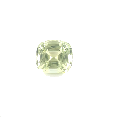 6.53 carat YELLOW Cushion Tourmaline (1)