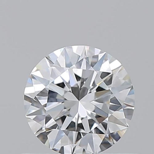 0.55 carat F-VVS2 Excellent cut Natūralus Round Deimantas (1)