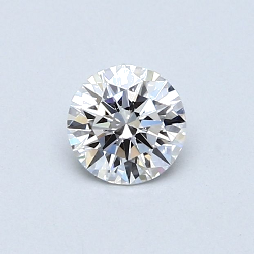 0.44 carat D-VVS1 Excellent cut Natūralus Round Deimantas (1)
