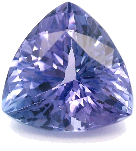 3.22 carat BLUE Triangular Tanzanite (1)