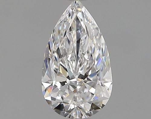 0.51 carat E-VS2 Natūralus Pear Deimantas (1)