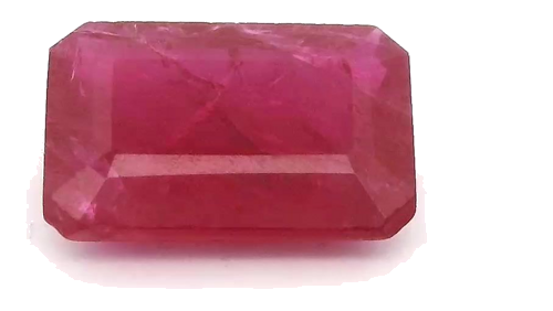 0.95 carat RED STEP cut Octagonal Rubinas (1)