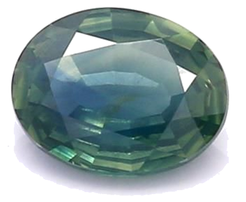 0.89 carat GREEN BRILLIANTSTEP cut Oval Safyras (1)