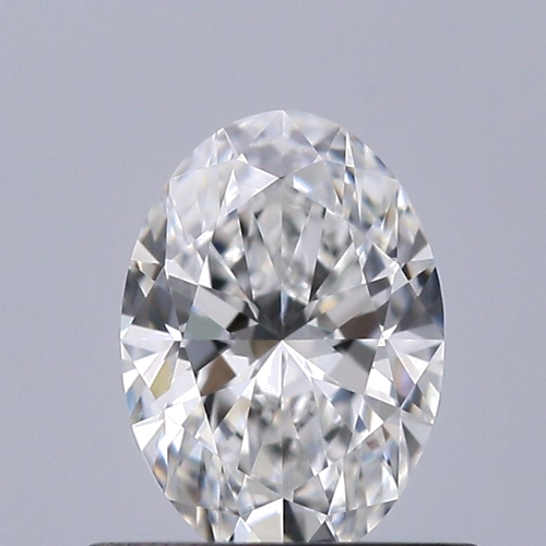 0.5 carat E-VVS1 Natūralus Oval Deimantas (1)