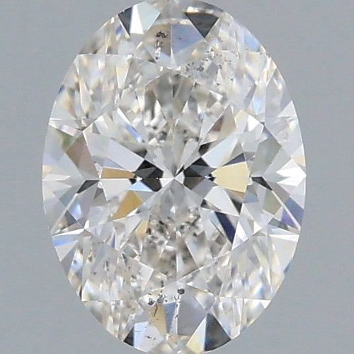 1.01 carat H-SI1 Natūralus Oval Deimantas (1)