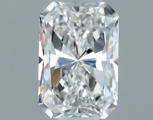 0.31 carat F-VVS2 Natūralus Radiant Deimantas (1)