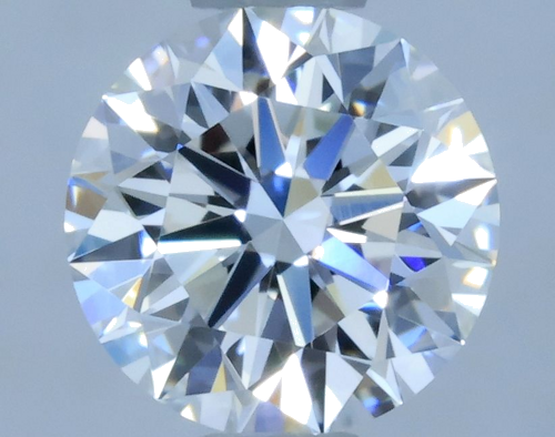 0.52 carat F-VVS2 Excellent cut Natūralus Round Deimantas (1)