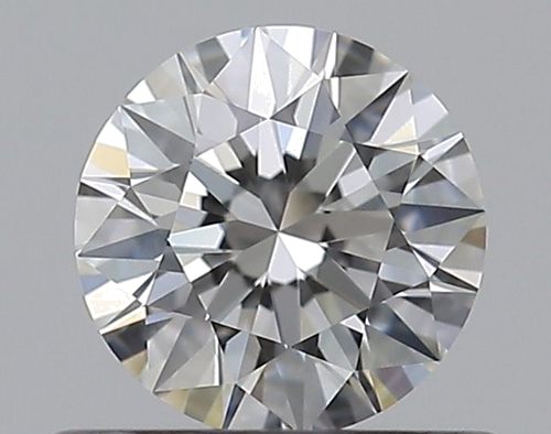 0.5 carat F-VVS2 Excellent cut Natūralus Round Deimantas (1)