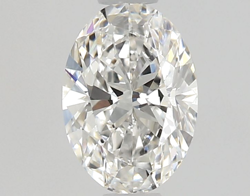 0.5 carat F-VVS2 Natūralus Oval Deimantas (1)