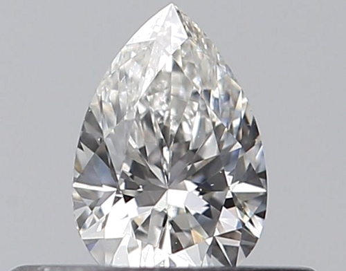 0.26 carat F-VS1 Natūralus Pear Deimantas (1)