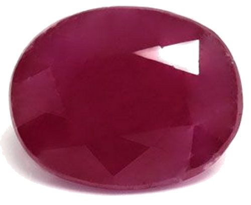 2.42 carat RED Oval Rubinas (1)