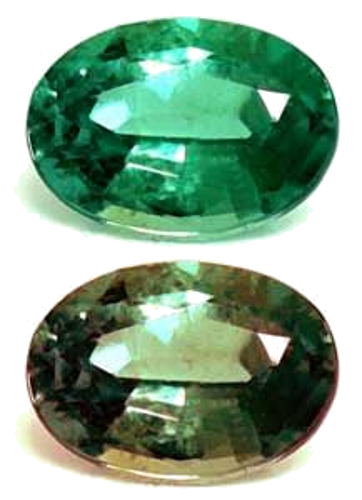 0.15 carat GREEN Oval Alexandrite (1)