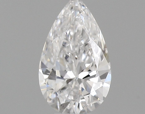 0.27 carat D-VS1 Natūralus Pear Deimantas (1)