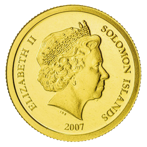 1 г Колизей 2007 Соломоновы Острова 10 долларов золотая монета (2)