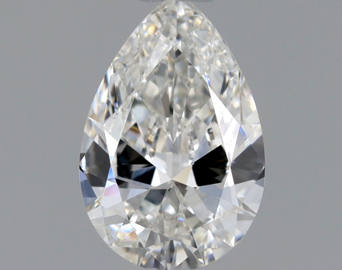 0.39 carat G-VVS2 Natūralus Pear Deimantas (1)