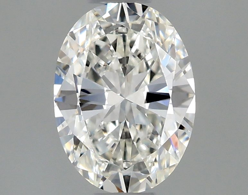 0.5 carat G-IF Natūralus Oval Deimantas (1)