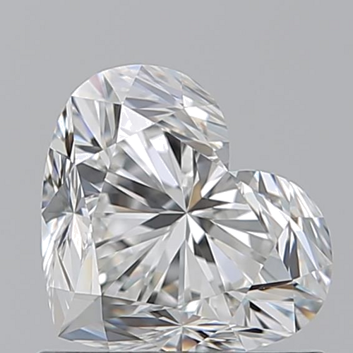 1.01 carat G-VS1 Natūralus Heart Deimantas (1)