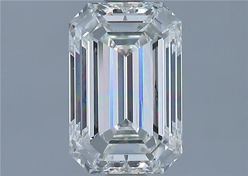 1.5 carat H-VVS2 Natūralus Emerald Deimantas (1)
