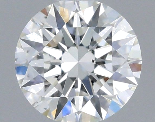 0.4 carat F-SI1 Excellent cut Natūralus Round Deimantas (1)