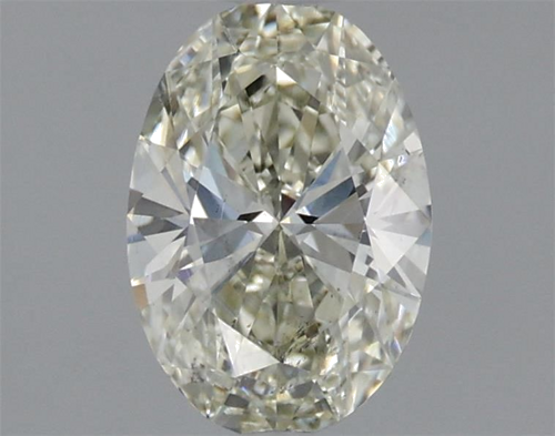 1.0 carat K-SI1 Natūralus Oval Deimantas (1)