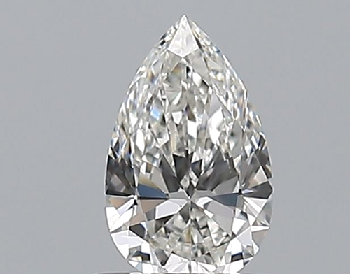 0.51 carat G-IF Natūralus Pear Deimantas (1)