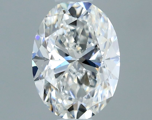 0.4 carat F-VS1 Natūralus Oval Deimantas (1)