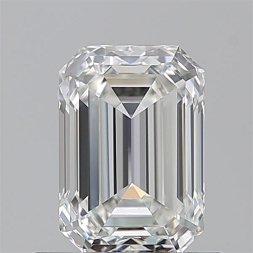 0.9 carat H-VVS2 Natūralus Emerald Deimantas (1)