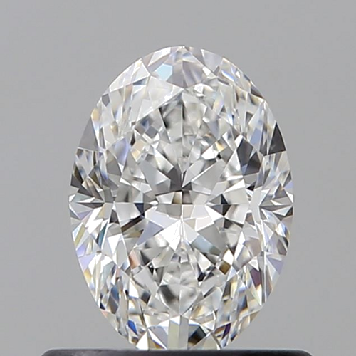 0.66 carat E-VVS2 Natūralus Oval Deimantas (1)