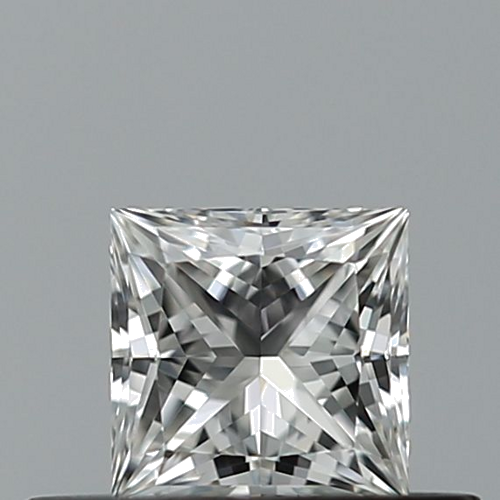 0.34 carat F-VVS1 Natūralus Princess Deimantas (1)