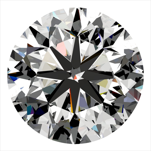 0.31 carat K-VVS2 Very Good cut Natūralus Round Deimantas (1)