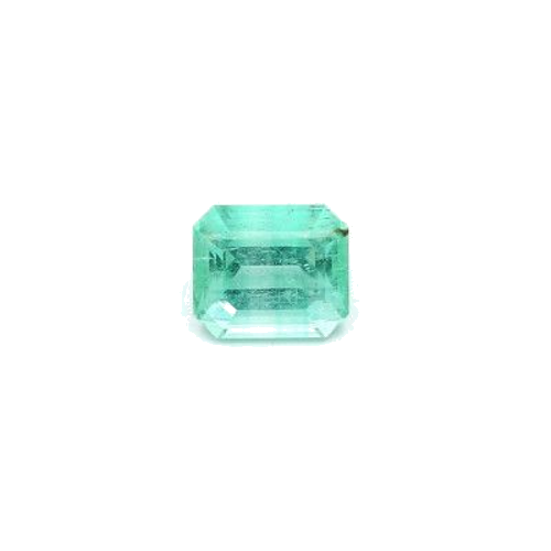 0.95 carat GREEN STEP cut Octagonal Smaragdas (1)