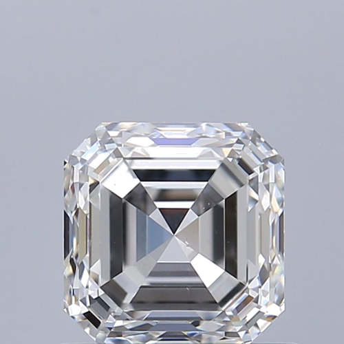 0.92 carat G-VS2 Natūralus Asscher Deimantas (1)