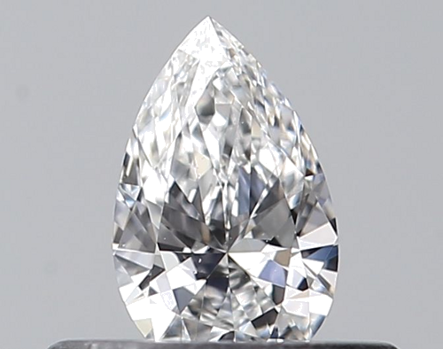 0.24 carat E-VVS1 Natūralus Pear Deimantas (1)
