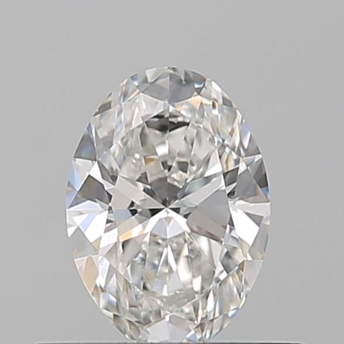 0.5 carat G-VS2 Natūralus Oval Deimantas (1)