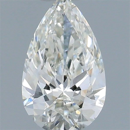 0.32 carat H-VS2 Natūralus Pear Deimantas (1)