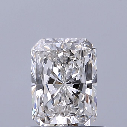 0.58 carat F-VVS1 Natūralus Radiant Deimantas (1)