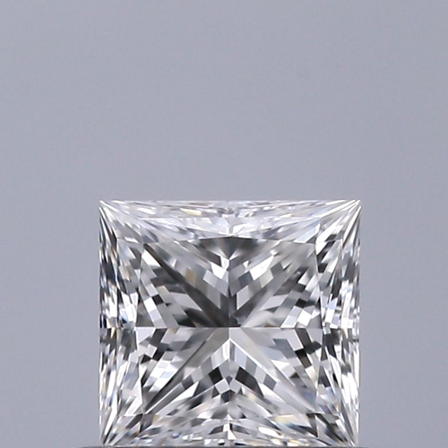 0.51 carat D-VS2 Natūralus Princess Deimantas (1)
