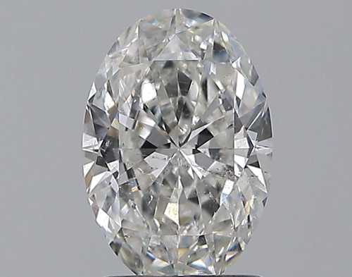 1.51 carat G-SI2 Natūralus Oval Deimantas (1)