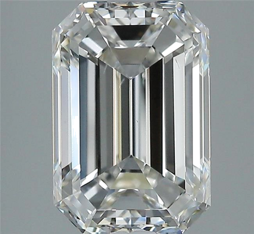 3.01 carat I-VS2 Natūralus Emerald Deimantas (1)