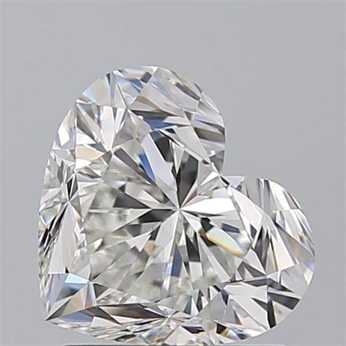 1.7 carat H-VVS1 Natūralus Heart Deimantas (1)