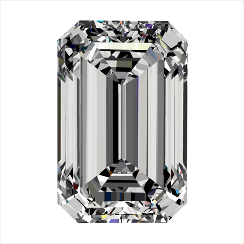 0.35 carat D-VVS1 Natūralus Emerald Deimantas (1)