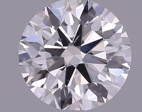0.5 carat F-SI1 Excellent cut Natūralus Round Deimantas (1)