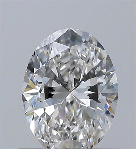 0.5 carat F-VS1 Natūralus Oval Deimantas (1)