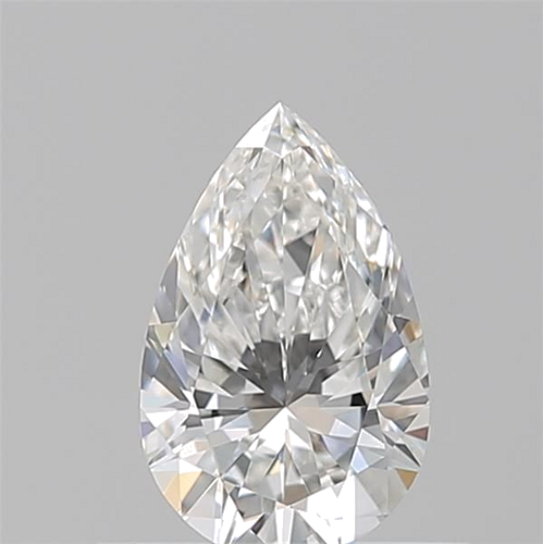 0.53 carat G-VS2 Natūralus Pear Deimantas (1)