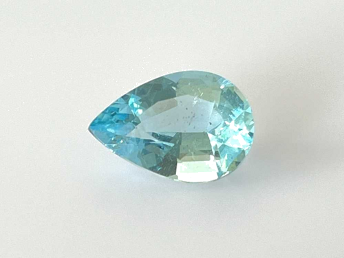 3.83 carat BLUE Pear Aquamarine (1)
