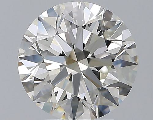 3.01 carat I-VS1 Excellent cut Natūralus Round Deimantas (1)