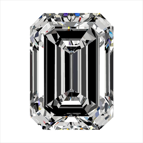 0.32 carat D-VVS2 Natūralus Emerald Deimantas (1)