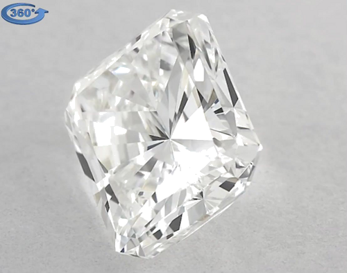 1.5 carat H-VS1 Natūralus Radiant Deimantas (1)
