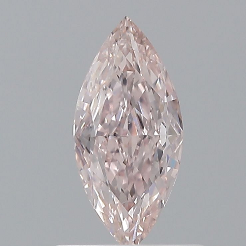 0.58 carat Fancy Light Orangey Pink-VVS1 Natūralus Marquise Deimantas (1)